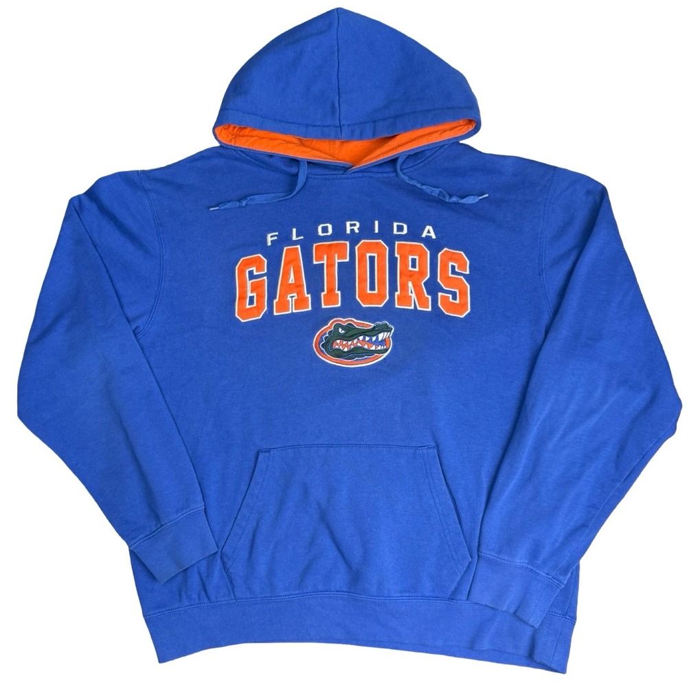 Florida Gators Hoodie XL Blue‎ Orange Colosseum Pullover Sweatshirt NCAA